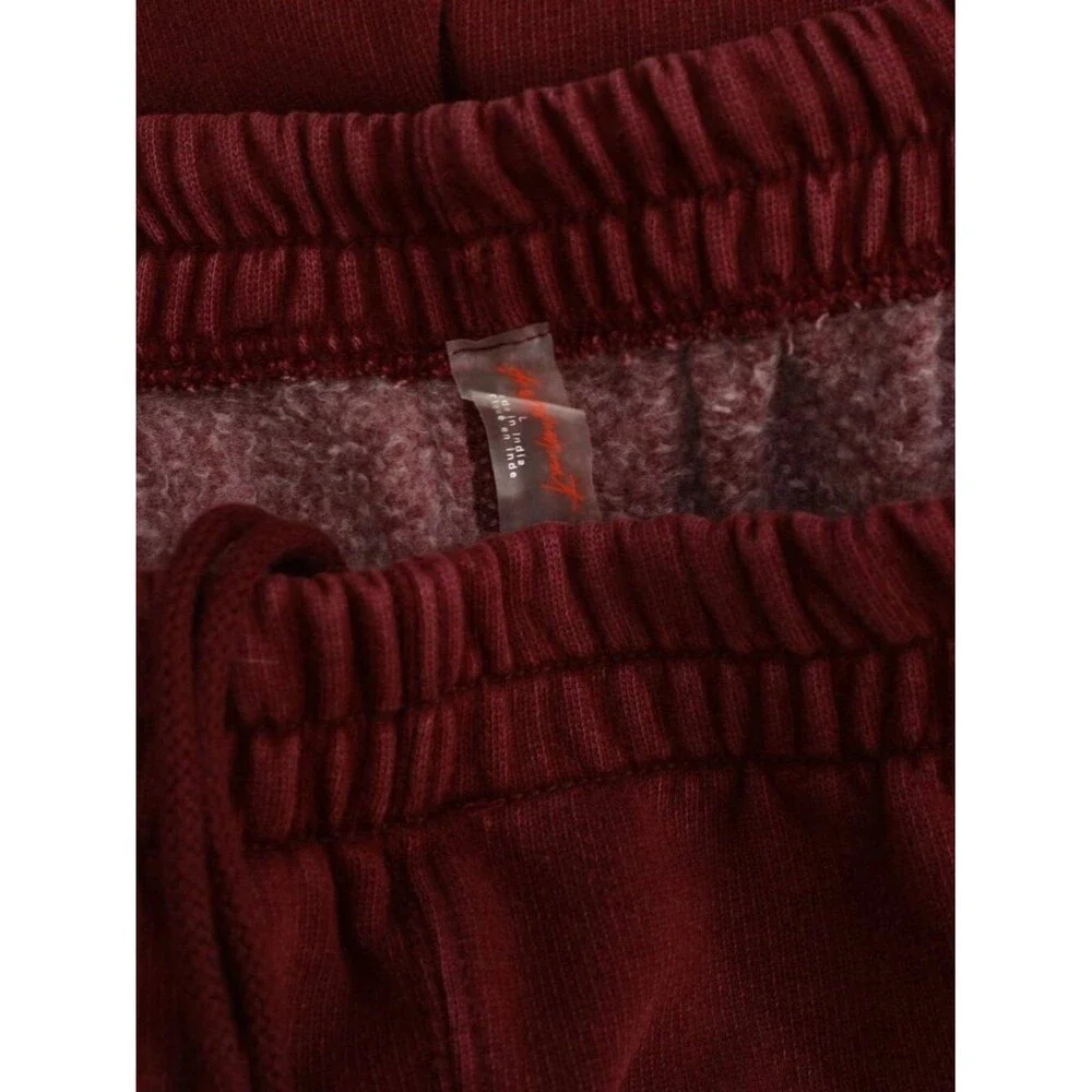 Free People FP Movement All Star Sweatpants Smocked Mid Rise Pull-on L 290240
